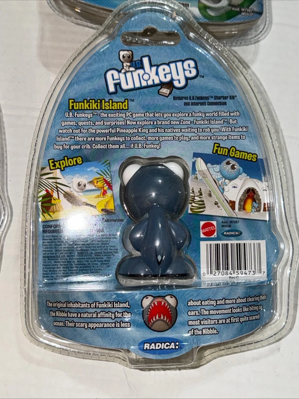 UB Funkeys Series 1 & Funkiki Island 2007 Figure Set of 4 New